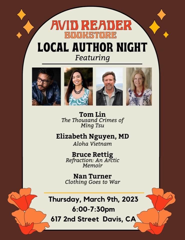 Author Event at Avid Reader
